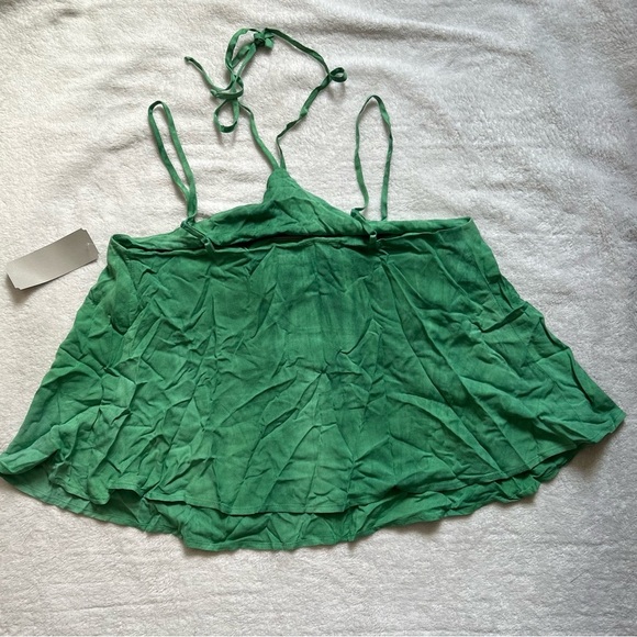 CAD green tie dye top - Picture 3 of 3